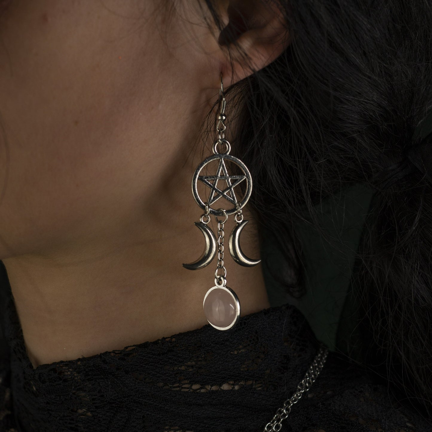 Earrings White Korra
