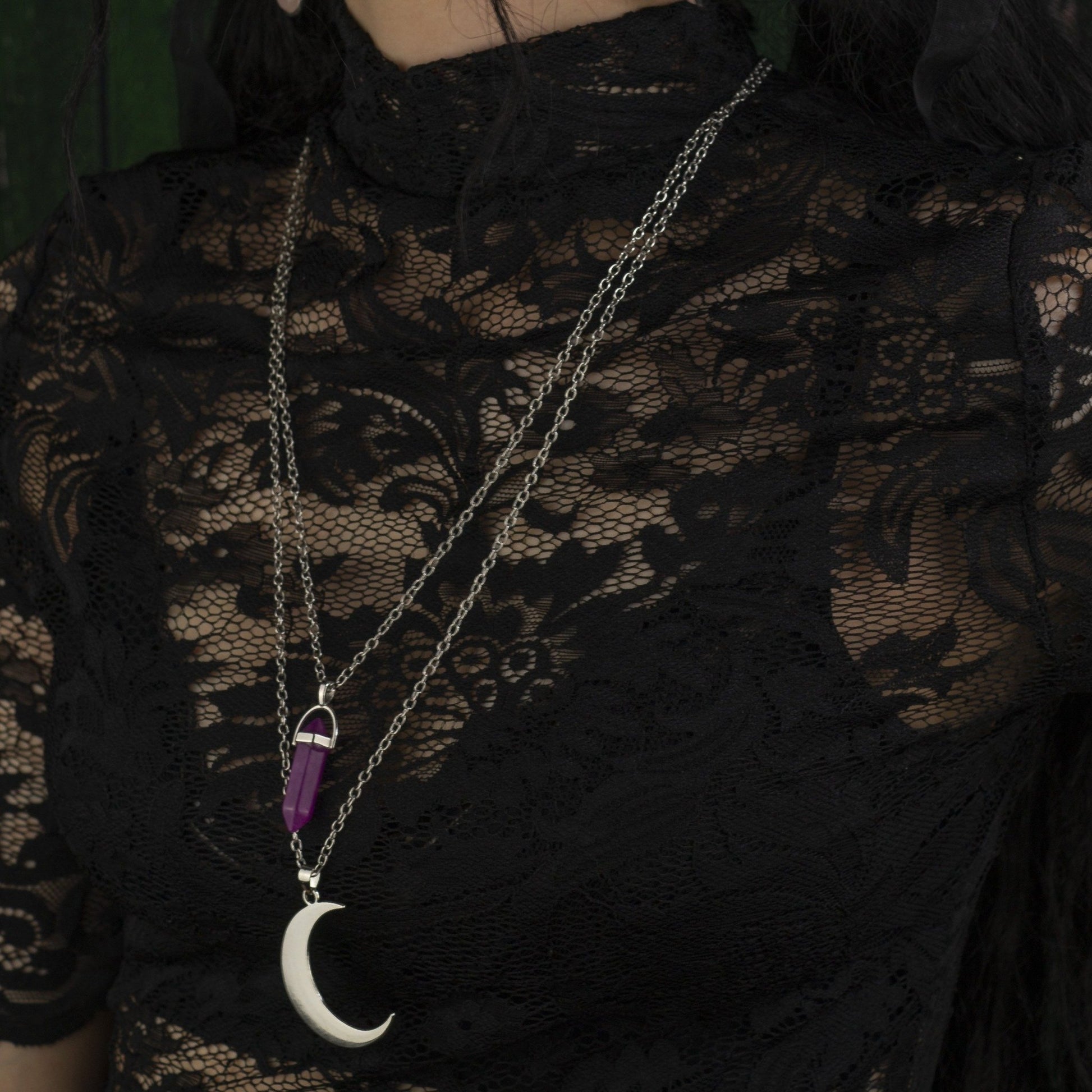 Necklace Moon Stone - Ovniki