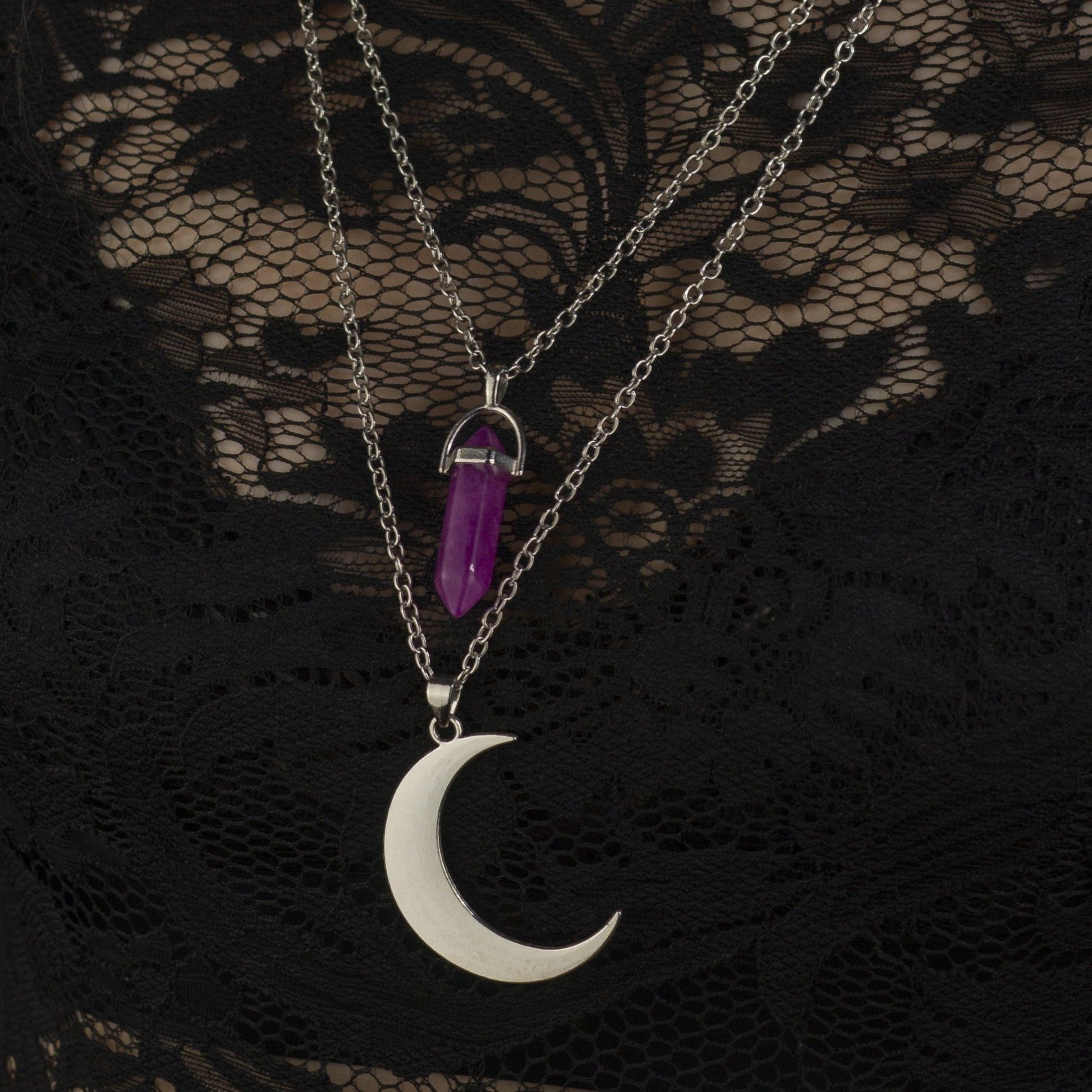 Necklace Moon Stone - Ovniki
