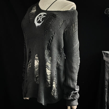 Sweater Black Wicca - Ovniki